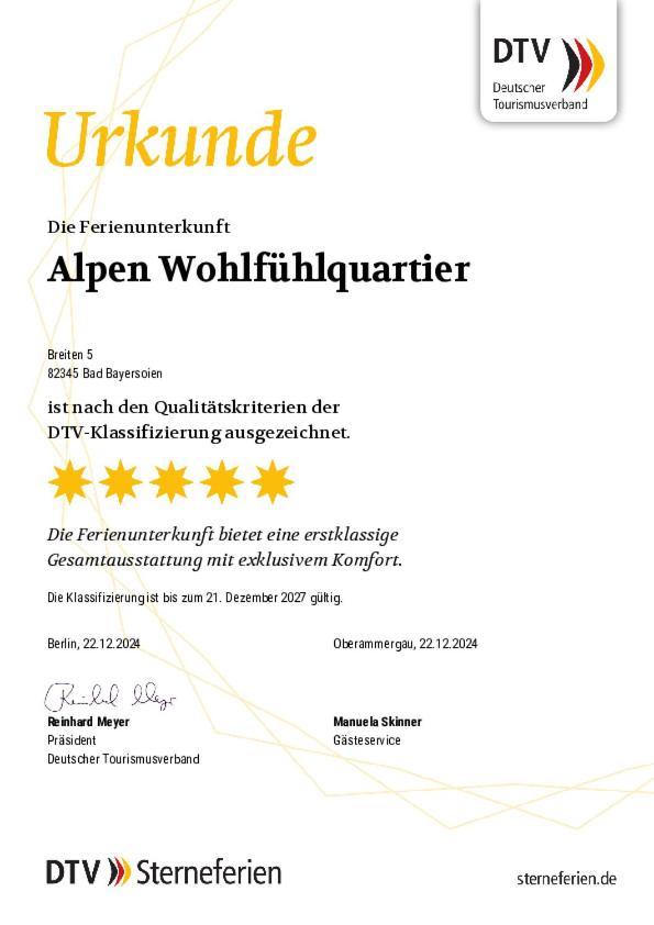 Alpen Wohlfuehlquartier Villa Bayersoien Dış mekan fotoğraf